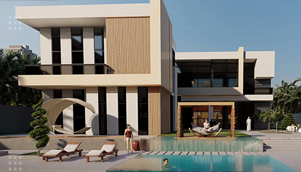 فيلا سكنية بتصميم حديث