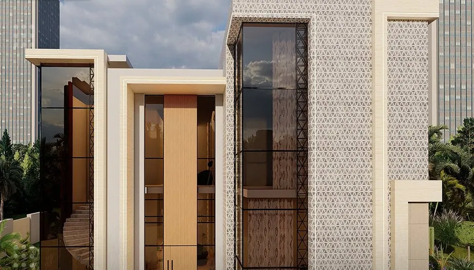 فيلا سكنية بتصميم حديث
