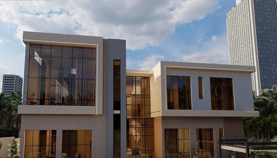فيلا سكنية بتصميم حديث