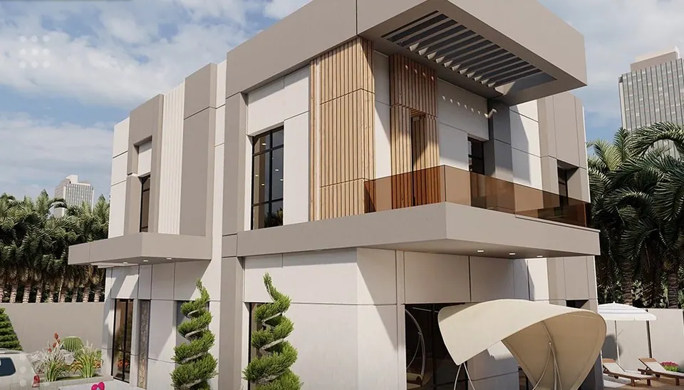 فيلا سكنية بتصميم حديث