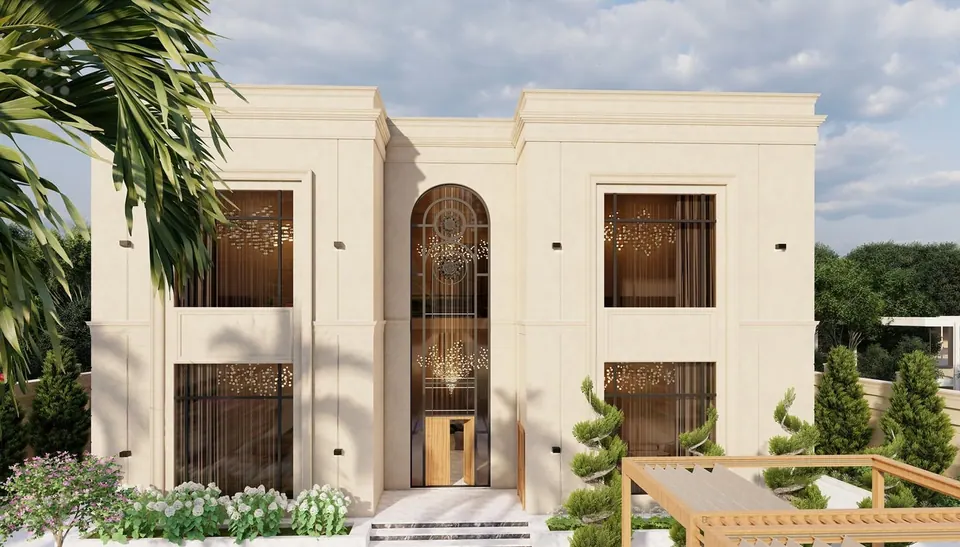 فيلا سكنية بطراز كلاسيكي