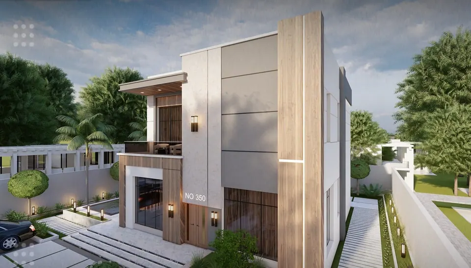 فيلا سكنية بتصميم حديث